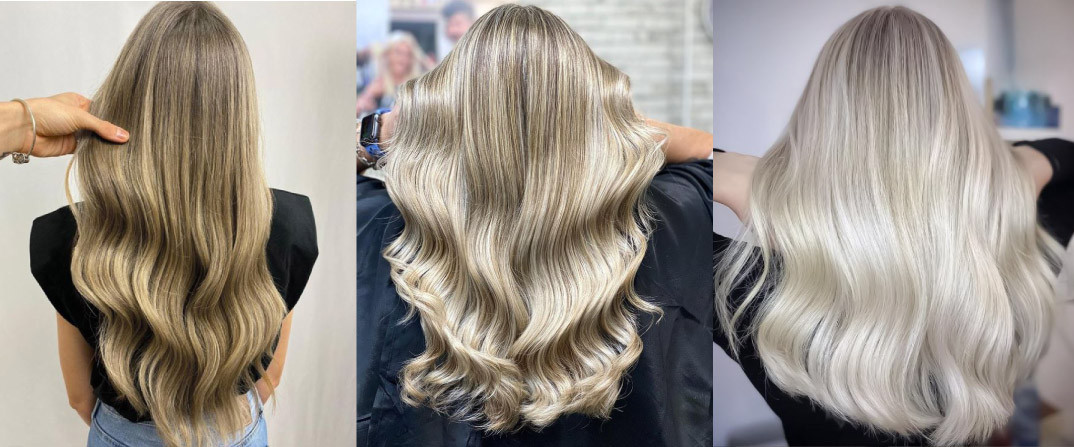 szőke haj ápolása, festett haj ápolása