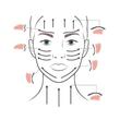 Kép 4/4 - Gua sha arcmasszírozó fekete nefrit