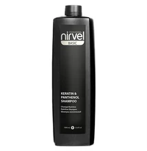 Nirvel Keratin & Panthenol – Keratinos sampon száraz, törékeny, sérült hajra