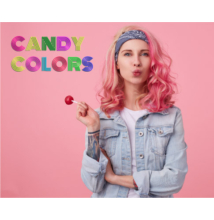 KIN Candy Colors hajszínező - élénk és pasztell színek