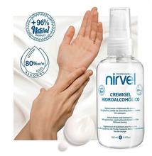 Nirvel Hidroalcoholic Gel Cream azonnali kéztiszító ápoló krém gél 80% alkohollal