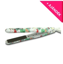Design Mini utazó hajvasaló Flamingo + Ajándék hővédő spray