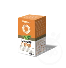 LipoCell C1000 liposzómás étrendkiegészítő C-vitaminnal és bioflavonoiddal 250 ml