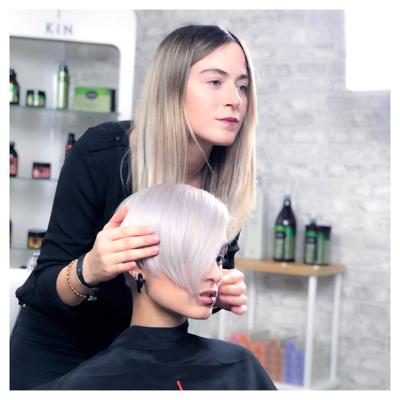 Kinessences Blonde tartós ammóniamentes hajszínező - Acél szürke 05