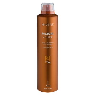 KINSTYLE Radical volumennövelő rugalmas hajlakk parfümmel 300 ml