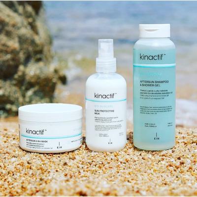 Kinactif Suncare - Napozás, úszás utáni intenzív hidratáló hajápoló csomag