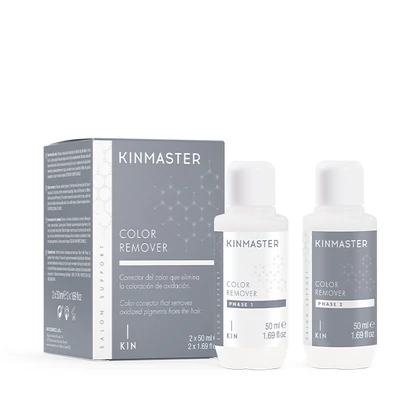 Kinmaster Color Remover hajfesték eltávolító hajradír 2x50 ml