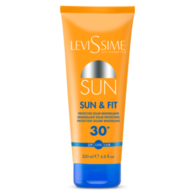 Levissime Sun&Fit Bőrfeszesítő és fényvédő krém SPF 30+UVA 200ml