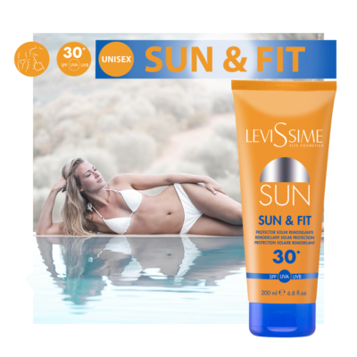 Levissime Sun&Fit Bőrfeszesítő és fényvédő krém SPF 30+UVA