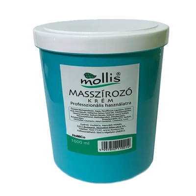 Mollis Masszírozó krém napraforgóolajjal 1000 ml