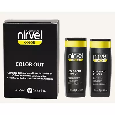 Nirvel Color Out Hajfesték eltávolító hajról - hajradír 2x125 ml