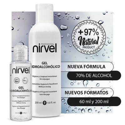 Nirvel Hidroalcoholic Gel azonnali kéztiszító gél 70% alkohollal 60ml