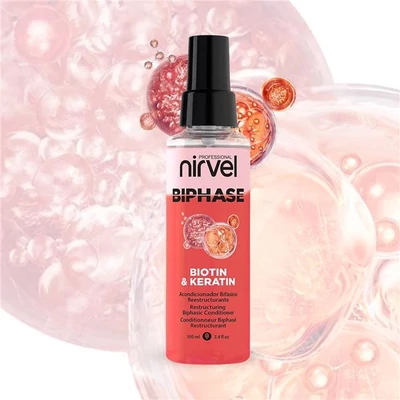 Nirvel Biphase keratinos hajkifésülő és regeneráló spray 100 ml