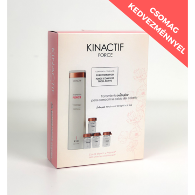 Kinactif Force hajhullás ellen sokk terápia csomag kedvezménnyel