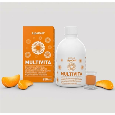 LipoCell Multivita liposzómás multivitaminos étrendkiegészítő 250 ml