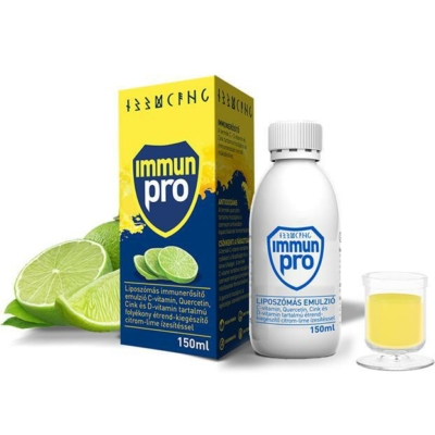 ImmunPro immunerősítő, liposzómás étrendkiegészítő 150 ml